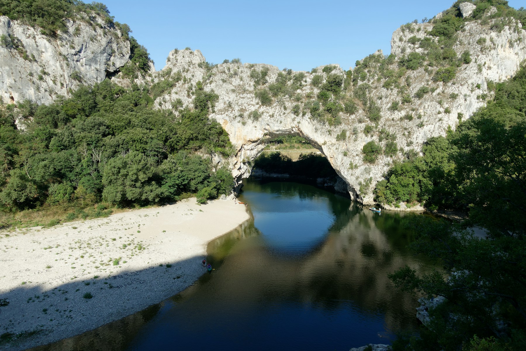 Pont d'Arc, arche naturelle emblématique de l'Ardèche